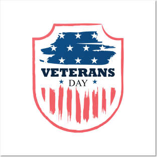 VETERANS DAY T-shirt Posters and Art